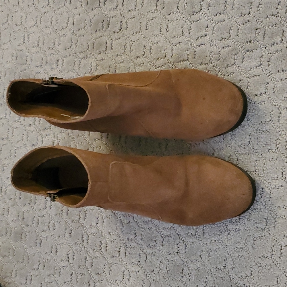 Suede Booties - Picture 2 of 4